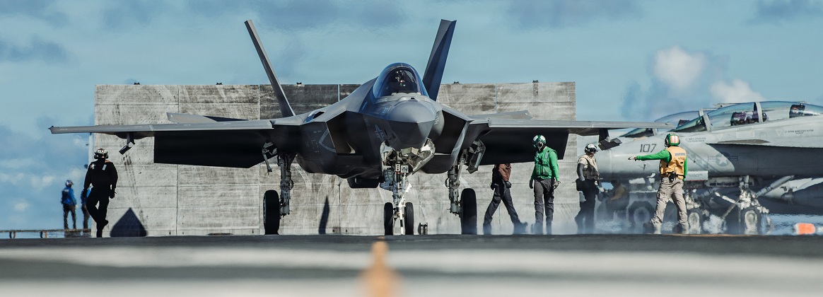 F-35C Lightning II Prepares for Launch
