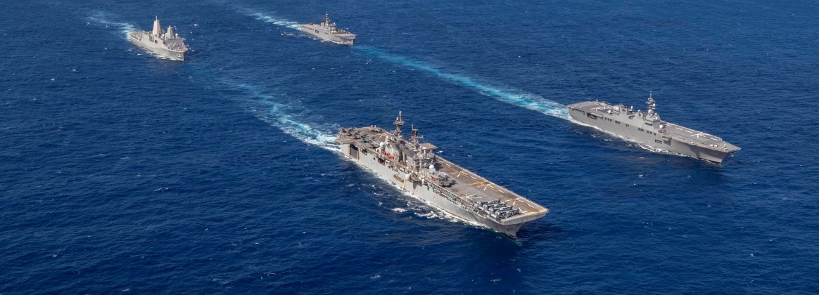 US-Japan Exercise Iron Fist Group Sail