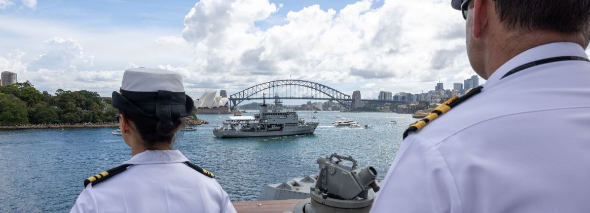 USS Fitzgerald participates in Exercise Kakadu 26