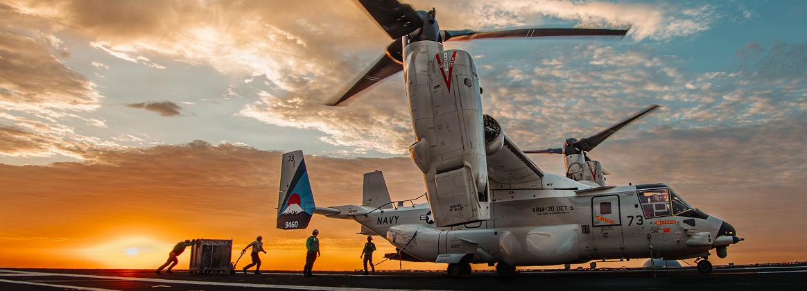 George Washington Conducts Flight Operations